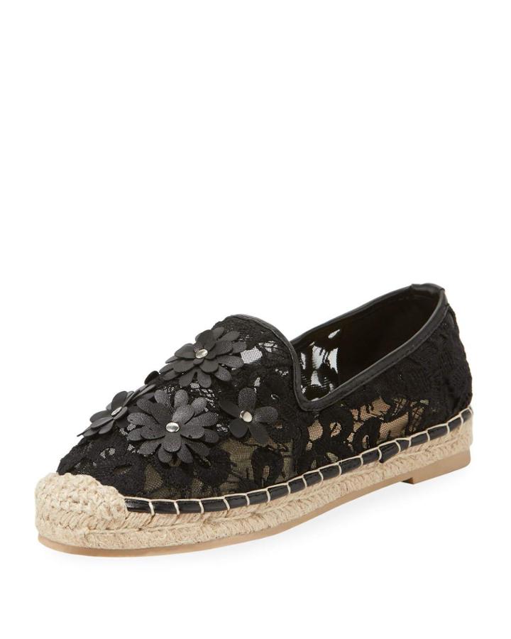 Felicita Lace Flower Espadrille