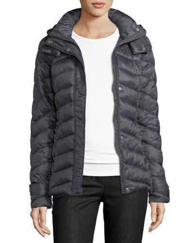 Printed Packable Puffer Jacket