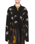 Ritus Embroidered Wrap Top
