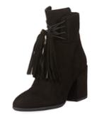 Vyne Block-heel Tassel Booties