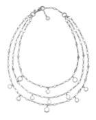 Silver Dot & Chain