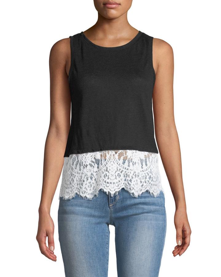Mila Linen Tank With