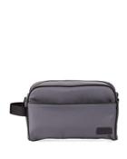 Fuax-leather Travel Kit, Gray
