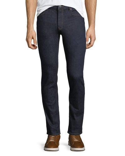 Slim-leg Stretch Denim Jeans, Indigo