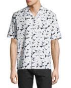 Daze Geometric-print Short-sleeve