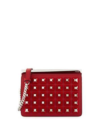 Demi Jour Studded Crossbody Bag, Currant (ribes)
