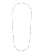 Sunray Petite Bezel-set Topaz Necklace,