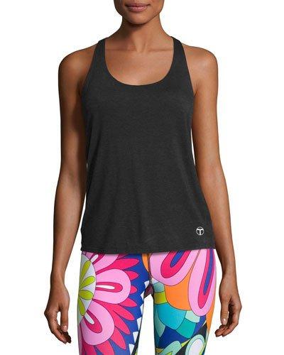 Draped Cutout Jersey Top
