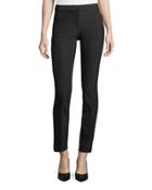 Elastic-waist Mid-rise