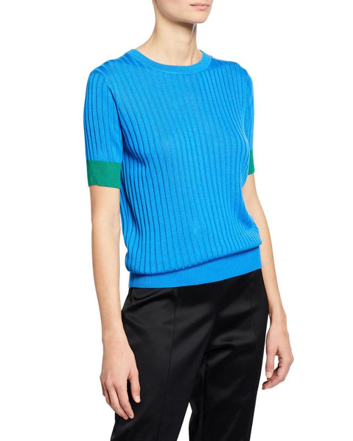 Fine Gauge Ribbed Knit