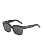 Bold 1 Heart Square Acetate