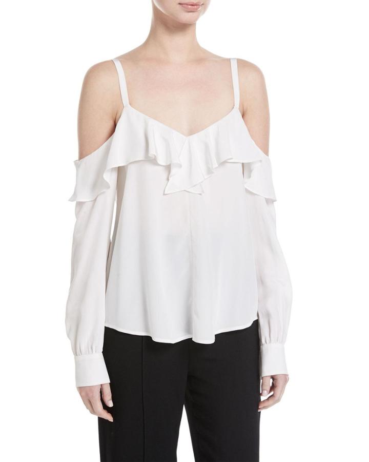Felix V-neck Cold-shoulder