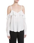 Felix V-neck Cold-shoulder