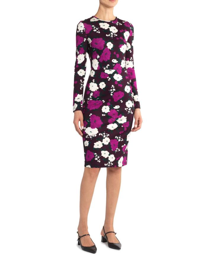 Eileen Floral Print Bodycon Dress