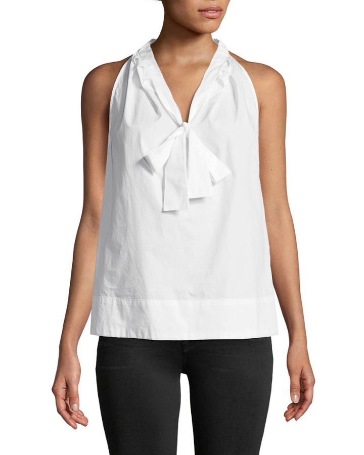 Adrienne Tie-neck Blouse