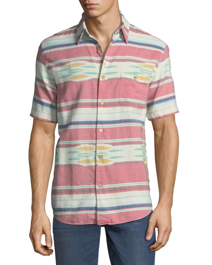 Coast Desert-striped Short-sleeve