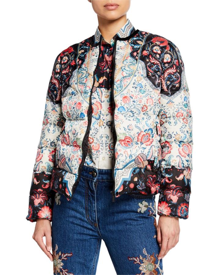 Quilted Short Puffer Jacket