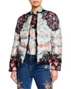 Quilted Short Puffer Jacket