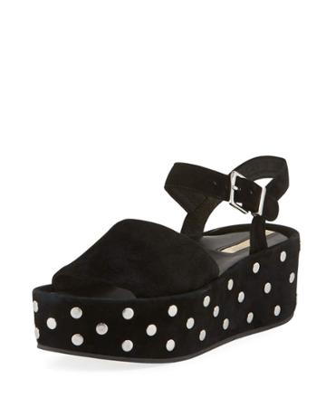 Danton Studs Suede Platform