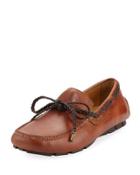 Robertson Leather Laced Driver, Brown