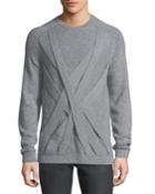 Cable Cashmere Crewneck