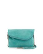 Hobo Daria Small Leather Crossbody Bag, Aqua (blue), Women's