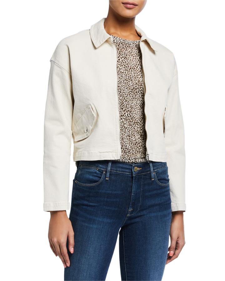 Tomasita Cropped Zip Jacket