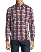 Regular-fit Wear-it-out Dobby Plaid