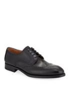Men's Michael Wing-tip Leather Oxfords