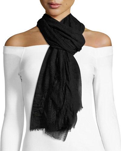 Lace-insert Crinkled
