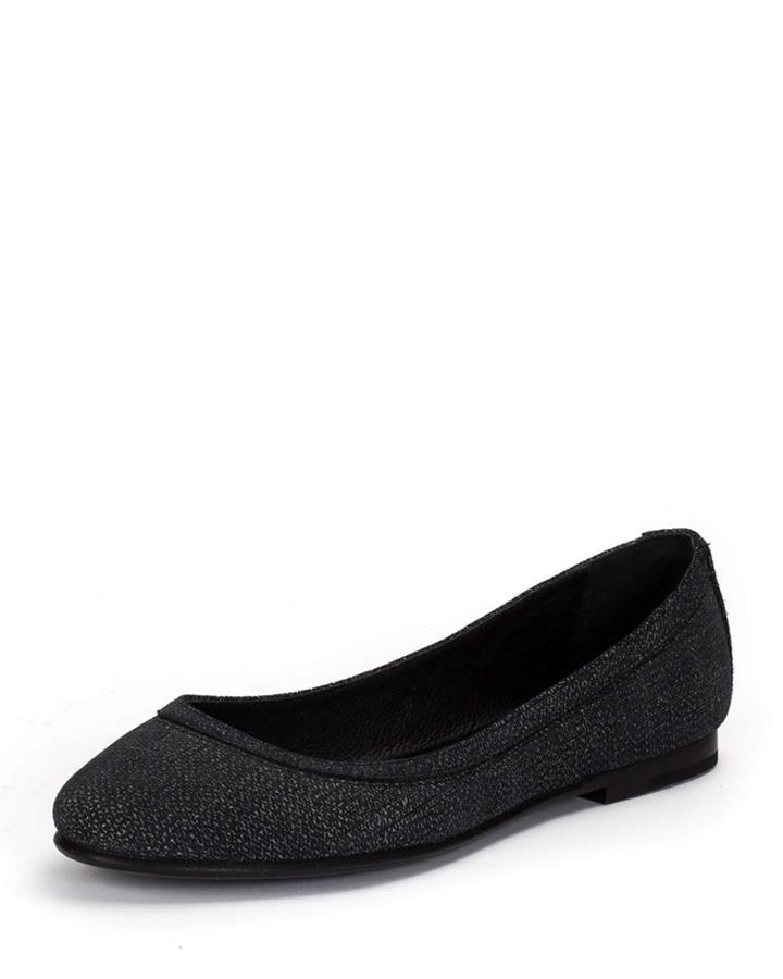 Carson Denim Suede Ballet Flats