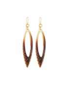 Shuka Dotty Marquise Drop Earrings,