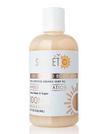 Amber Flirtation Cbd-infused Body Wash, 8 Oz./