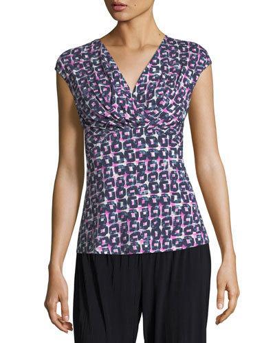 Groundwork Cap-sleeve Top