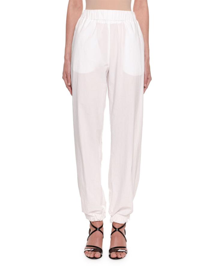 Pull-on Cotton Jogger Pants