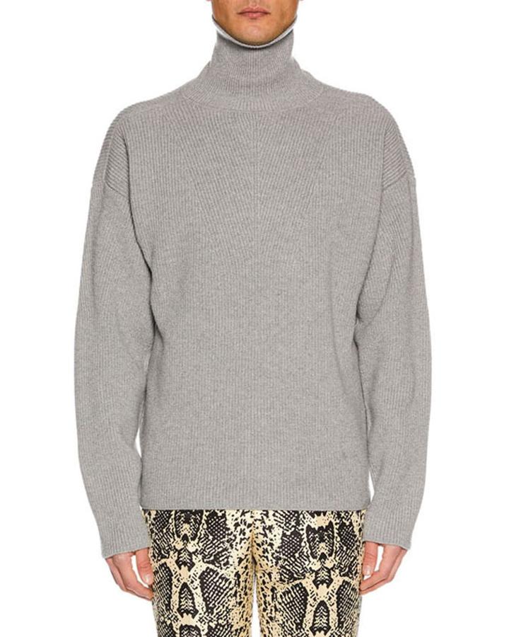 Men's Wool Turtleneck