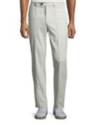 Men's Leisure Fit Seamed-leg Pants