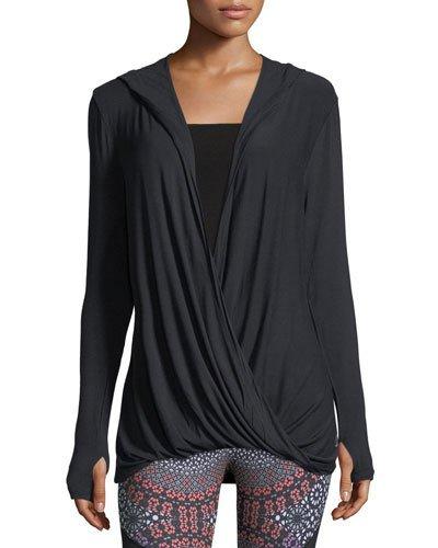 Vanessa Open Cowl-neck Hoodie