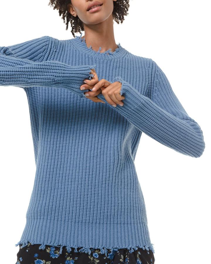 Cashmere Distressed-trim
