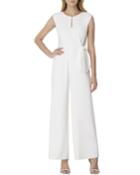 Pearlescent Fit-and-flare Jumpsuit