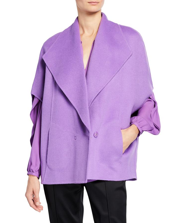 Double-face Wool-blend Jacket