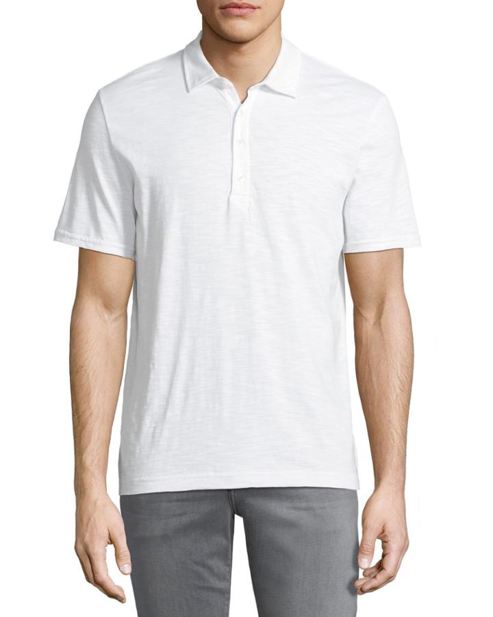 Men's Slub-knit Polo