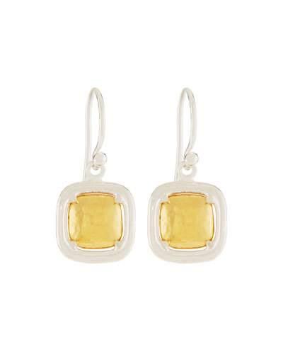 Malibu Cushion Drop Earrings