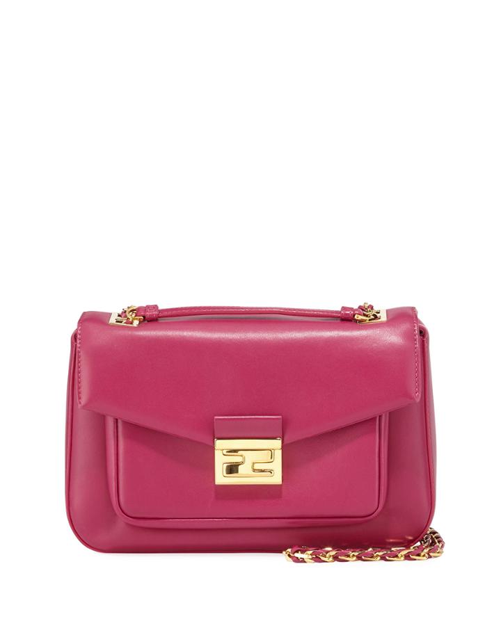 Fendi Leather Baguette