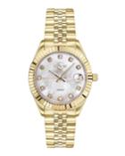 Naples Diamond Swiss Watch, Gold
