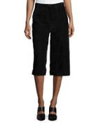 Suede Culottes, Black