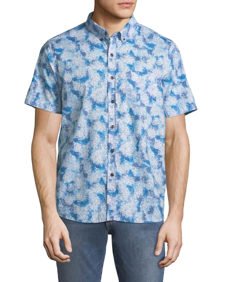 Ocean Camo Short-sleeve