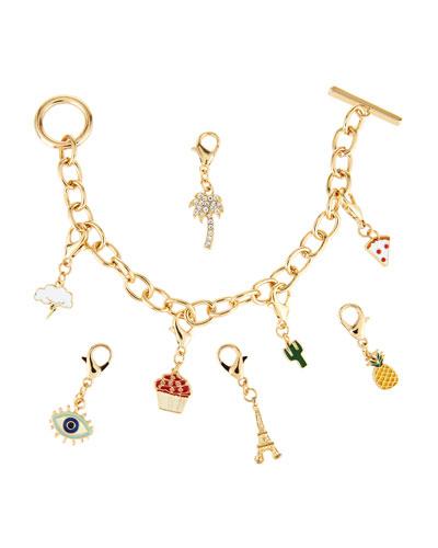 Kitschy Charm Bracelet Boxed