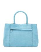 Crocodile Large Sectional Tote Bag