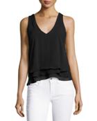 Alejandra Crepe Tank